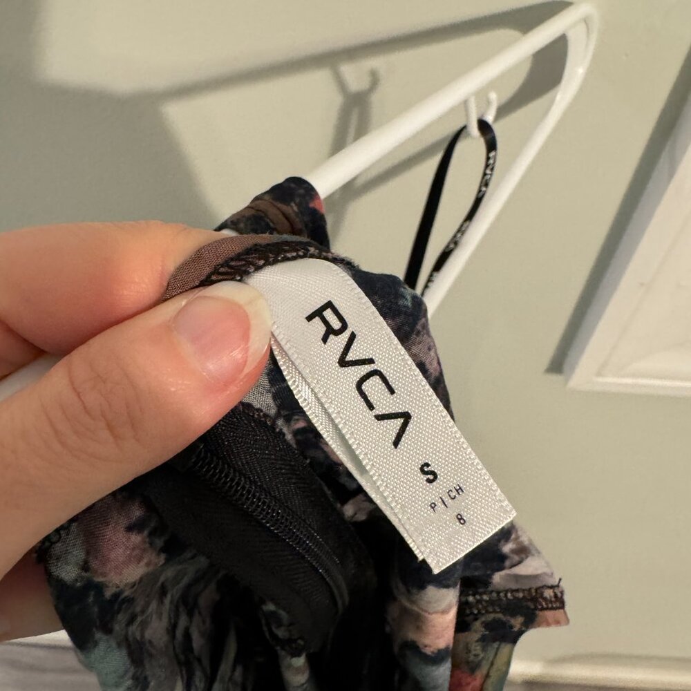 Ladies RVCA Skater Halter Dress - Picture 3 of 3